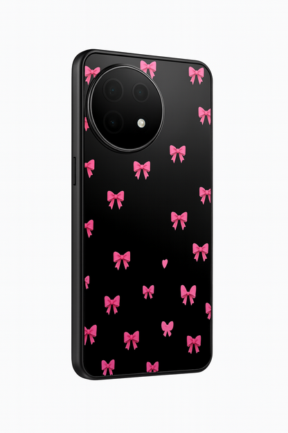 Bow Beaut Premium Glass Back Cover For One Plus 13, 12, 11, 10, Nord Series