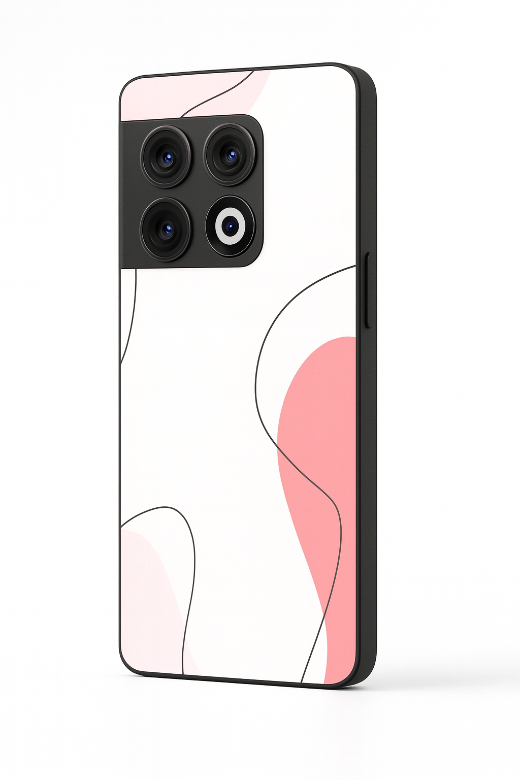 Clean Girl Aesthetics Glass Back Cover For One Plus 13, 12, 11, 10, Nord Series