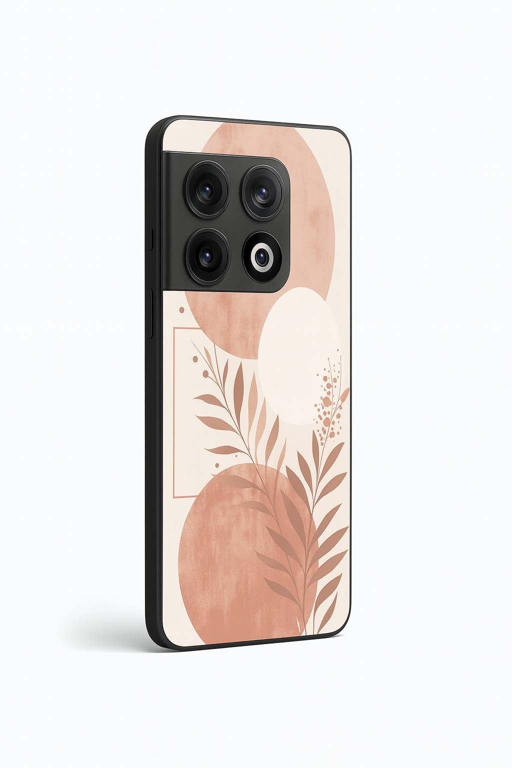 Blush Harmon Premium Glass Back Cover For One Plus 13, 12, 11, 10, Nord Series