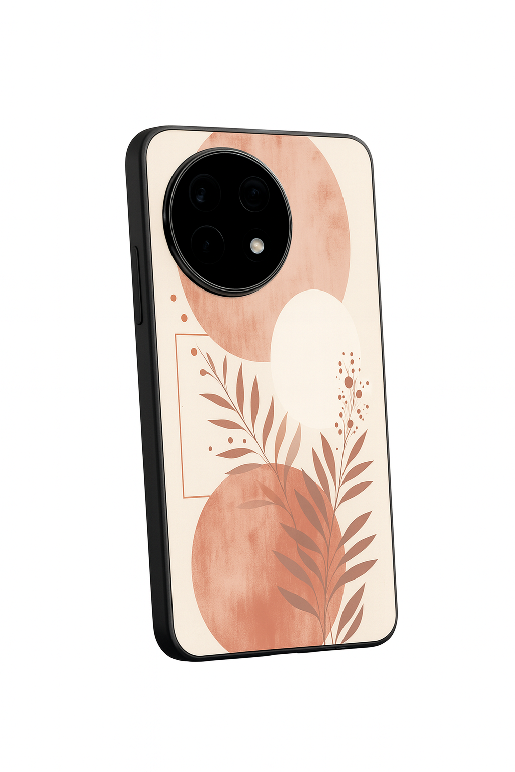 Blush Harmon Premium Glass Back Cover For One Plus 13, 12, 11, 10, Nord Series