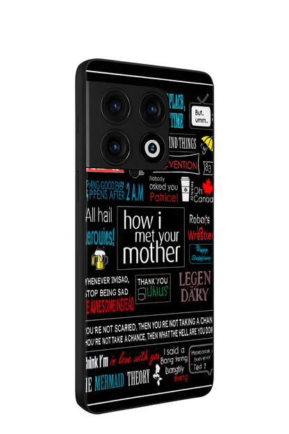 HIMYM Ted's Glass Back Cover For One Plus 13, 12, 11, 10, Nord Series