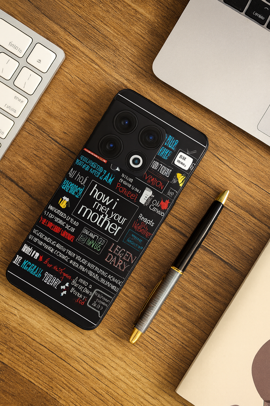 HIMYM Ted's Glass Back Cover For One Plus 13, 12, 11, 10, Nord Series