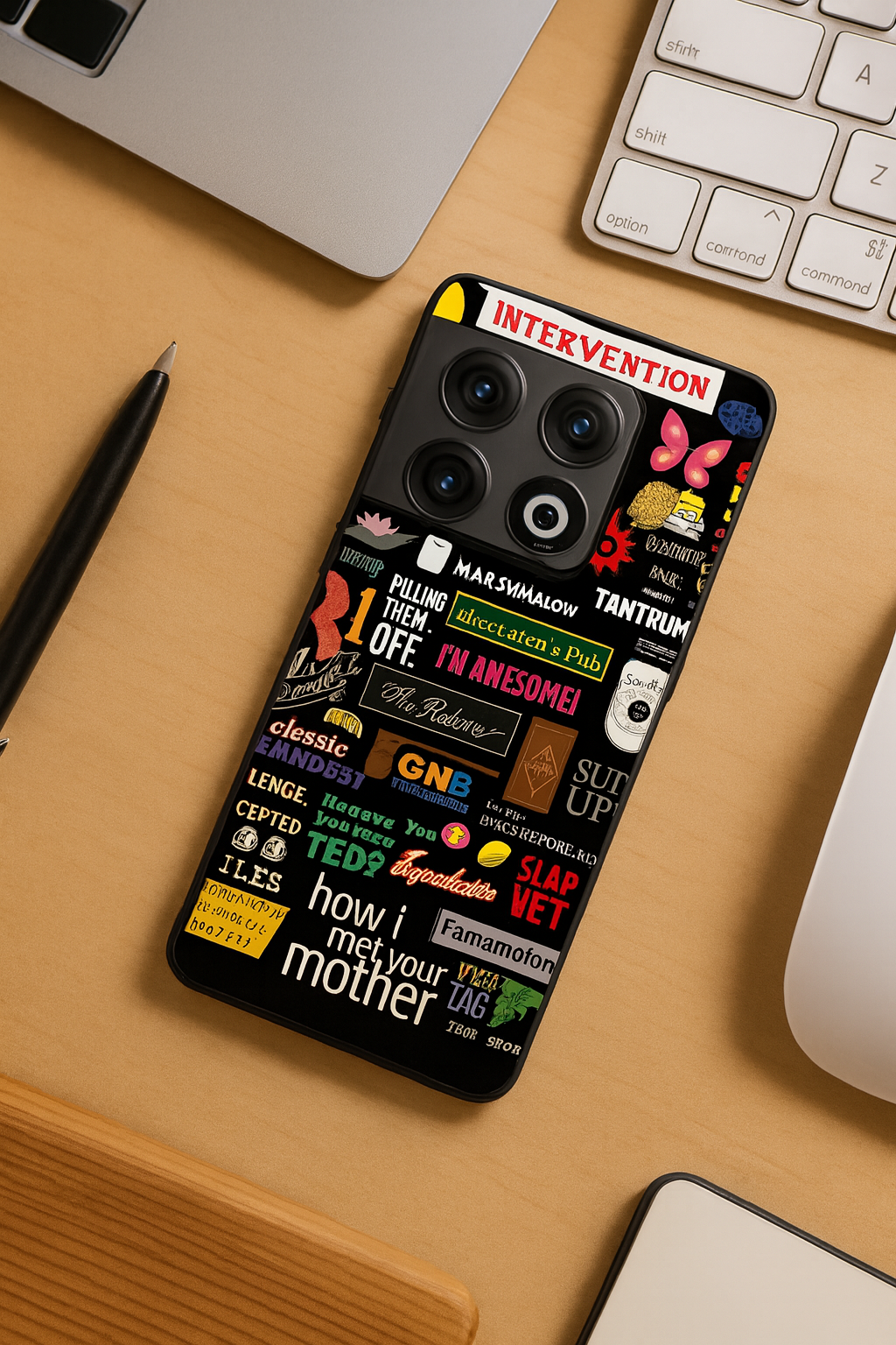 HIMYM The Playbook Edition Glass Back Cover For One Plus 13, 12, 11, 10, Nord Series