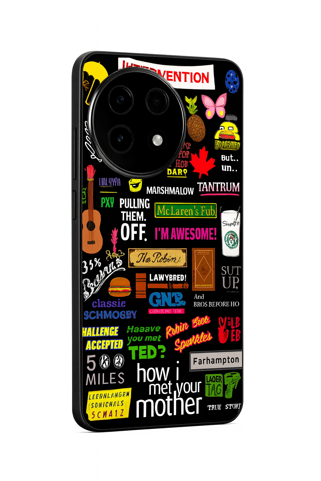 HIMYM The Playbook Edition Glass Back Cover For One Plus 13, 12, 11, 10, Nord Series