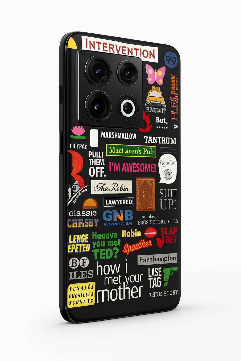 HIMYM The Playbook Edition Glass Back Cover For One Plus 13, 12, 11, 10, Nord Series