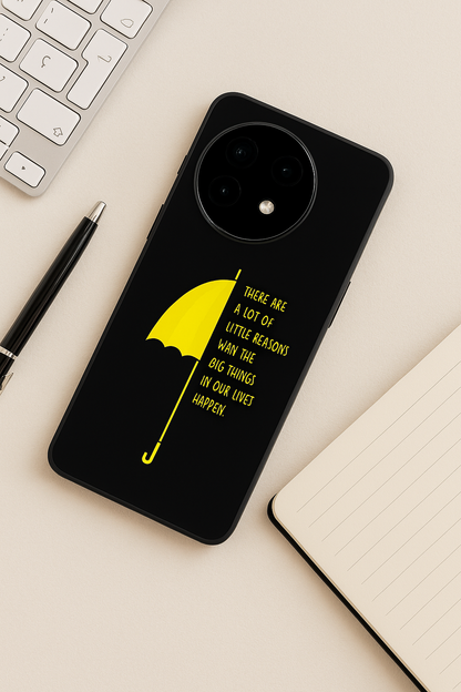 HIMYM Little Reasons Glass Back Cover For One Plus 13, 12, 11, 10, Nord Series