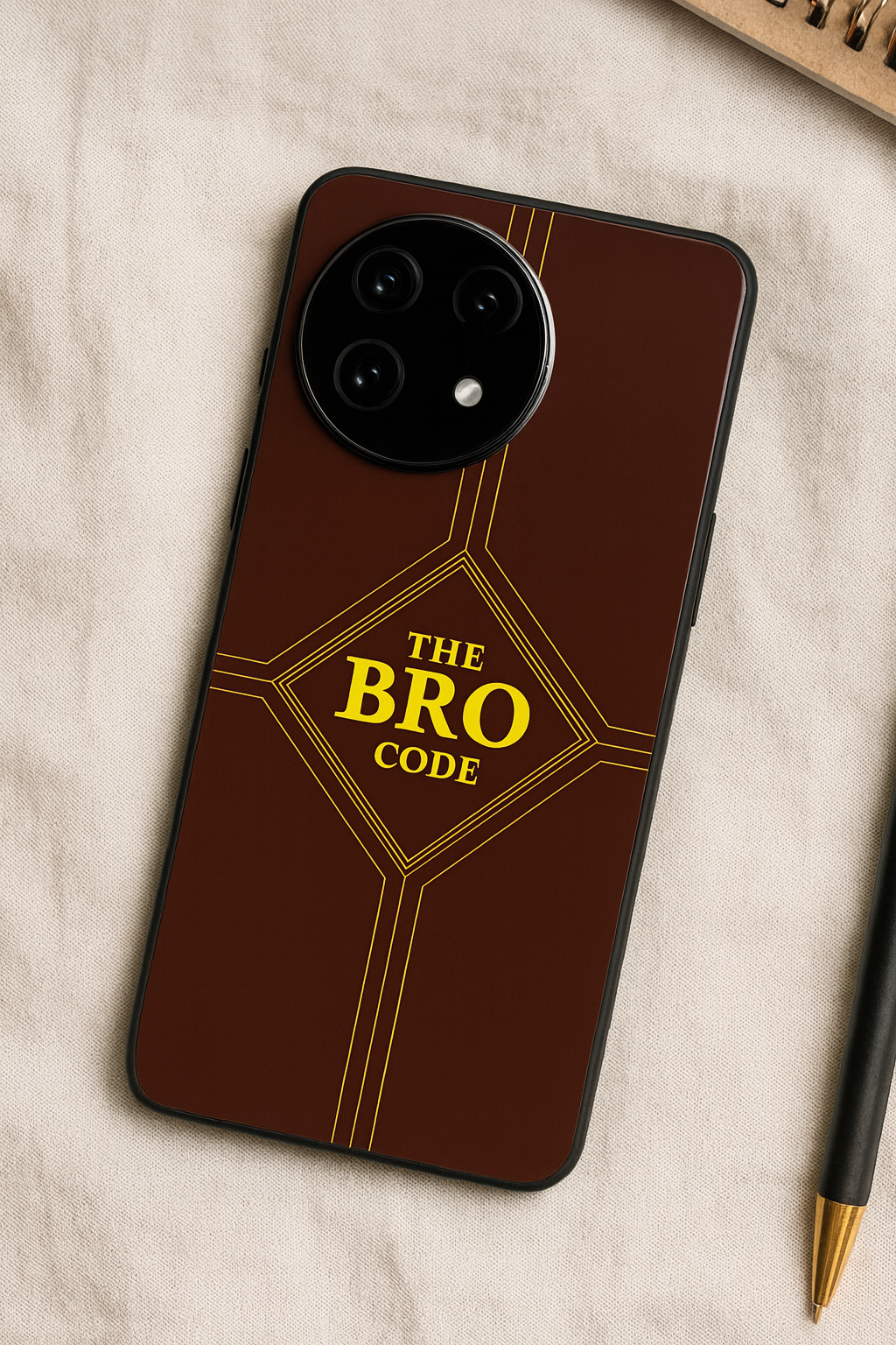 HIMYM Wingman Glass Back Cover For One Plus 13, 12, 11, 10, Nord Series