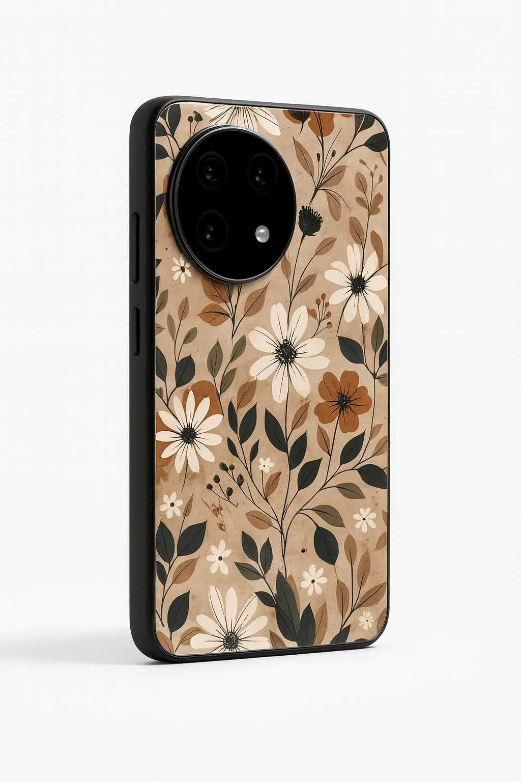 Autumn BloomPremium Glass Back Cover For One Plus 13, 12, 11, 10, Nord Series