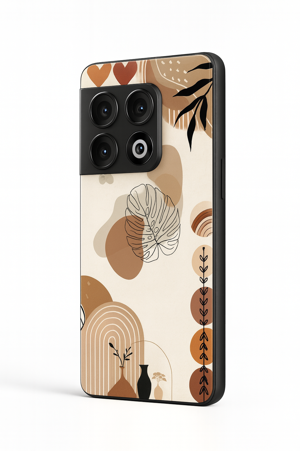 Organic Aura Glass Back Cover For One Plus 13, 12, 11, 10, Nord Series