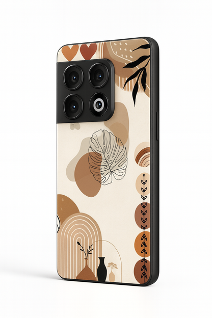 Organic Aura Glass Back Cover For One Plus 13, 12, 11, 10, Nord Series