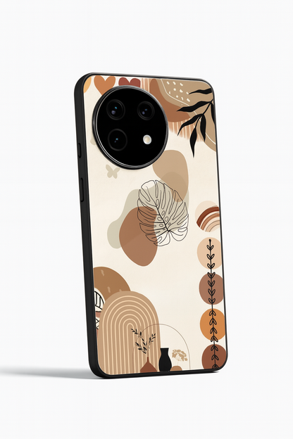 Organic Aura Glass Back Cover For One Plus 13, 12, 11, 10, Nord Series