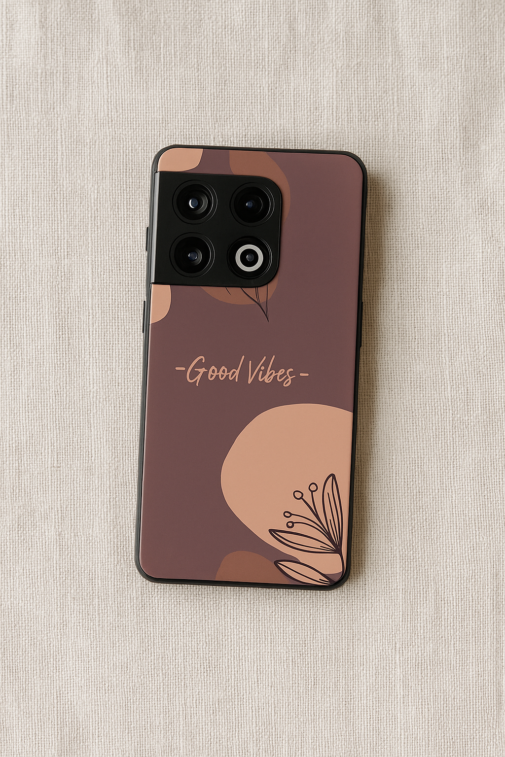 Calm Aura Premium Glass Back Cover For One Plus 13, 12, 11, 10, Nord Series