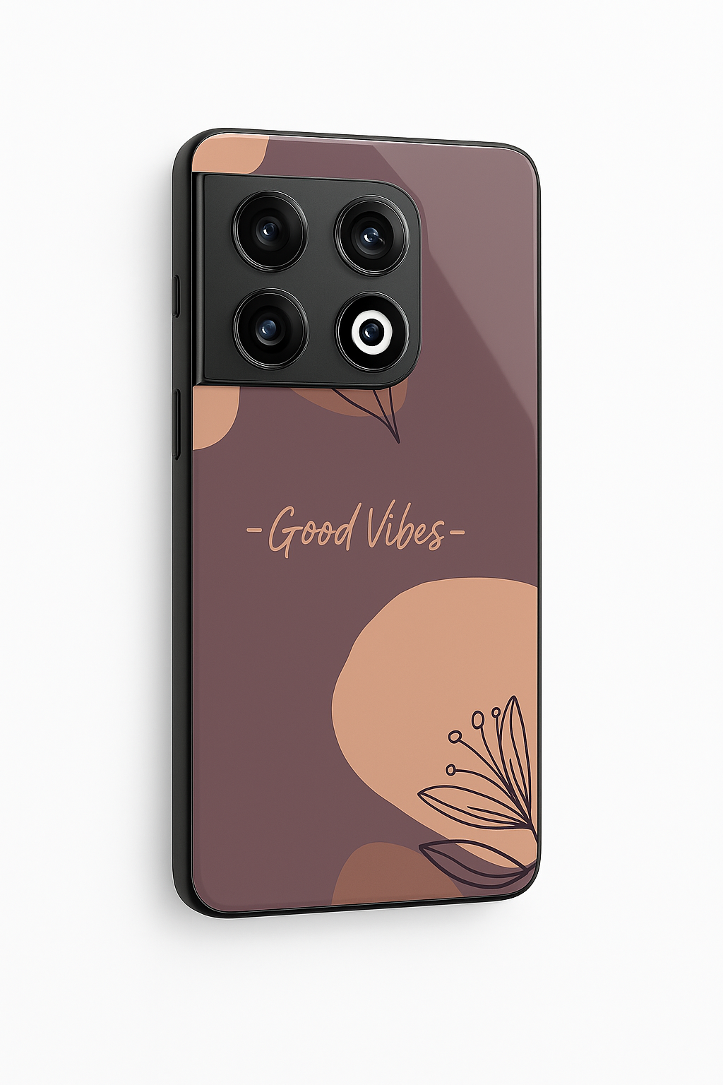 Calm Aura Premium Glass Back Cover For One Plus 13, 12, 11, 10, Nord Series