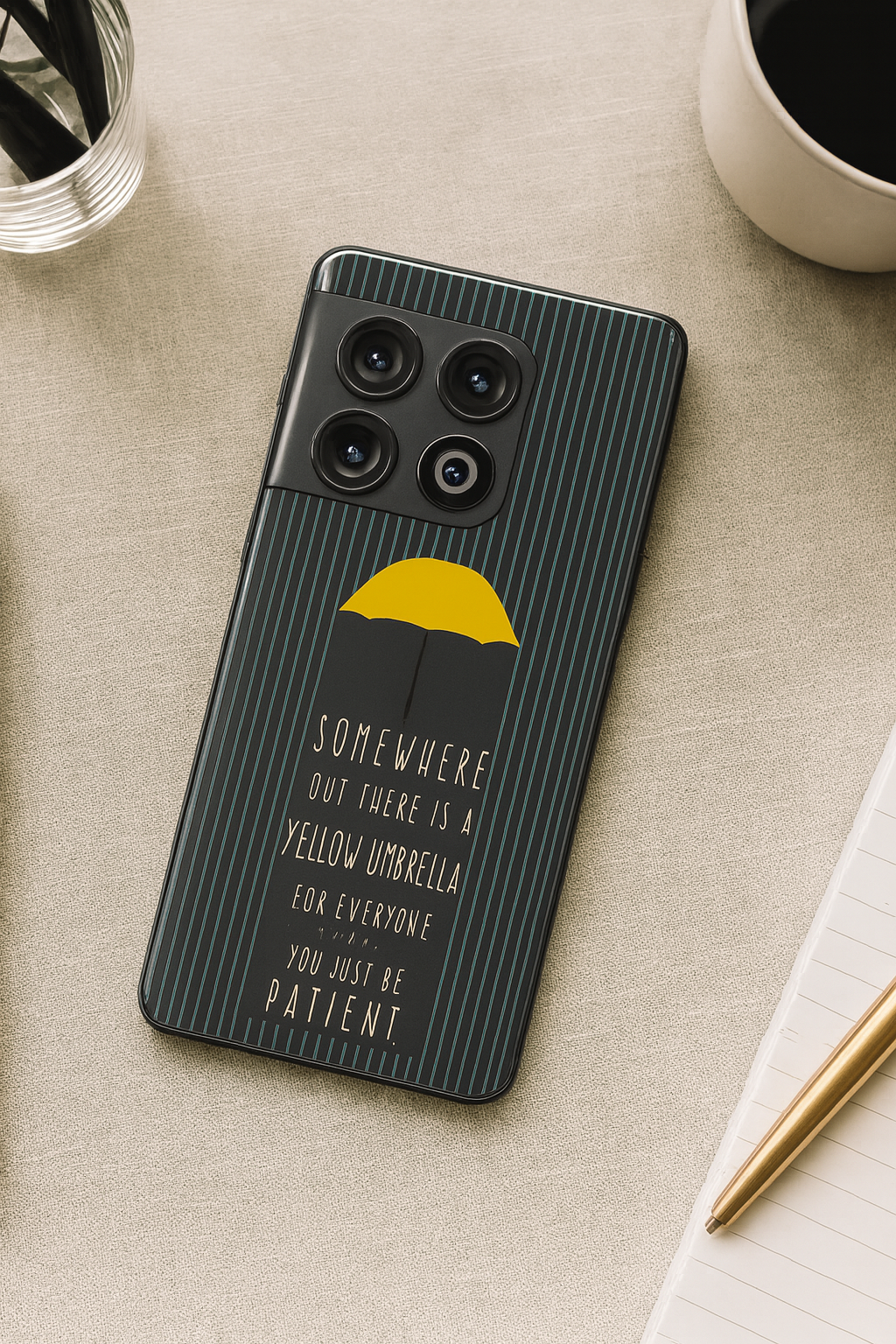 HIMYM Umbrella Of Hope Glass Back Cover For One Plus 13, 12, 11, 10, Nord Series