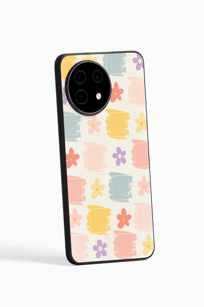 Pastel Play Glass Back Cover For One Plus 13, 12, 11, 10, Nord Series
