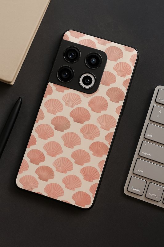 Ocean Whisper Glass Back Cover For One Plus 13, 12, 11, 10, Nord Series