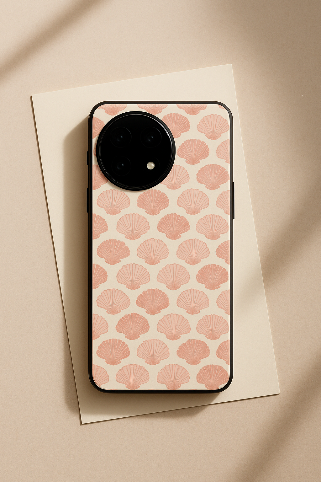 Ocean Whisper Glass Back Cover For One Plus 13, 12, 11, 10, Nord Series