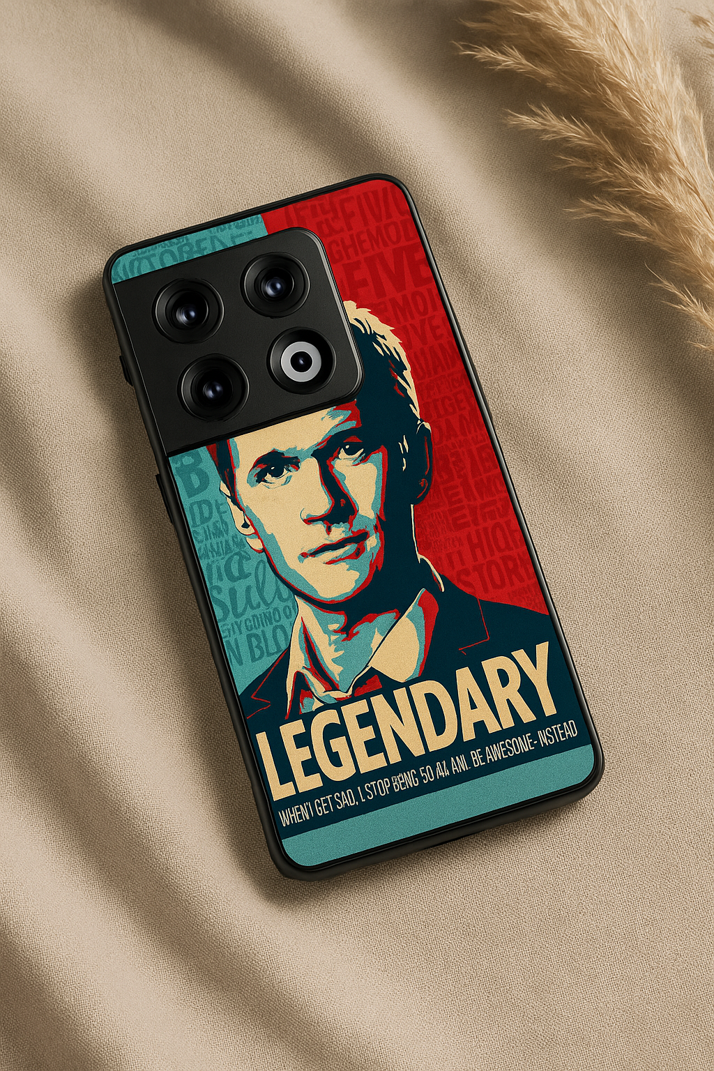HIMYM The Legendary Glass Back Cover For One Plus 13, 12, 11, 10, Nord Series