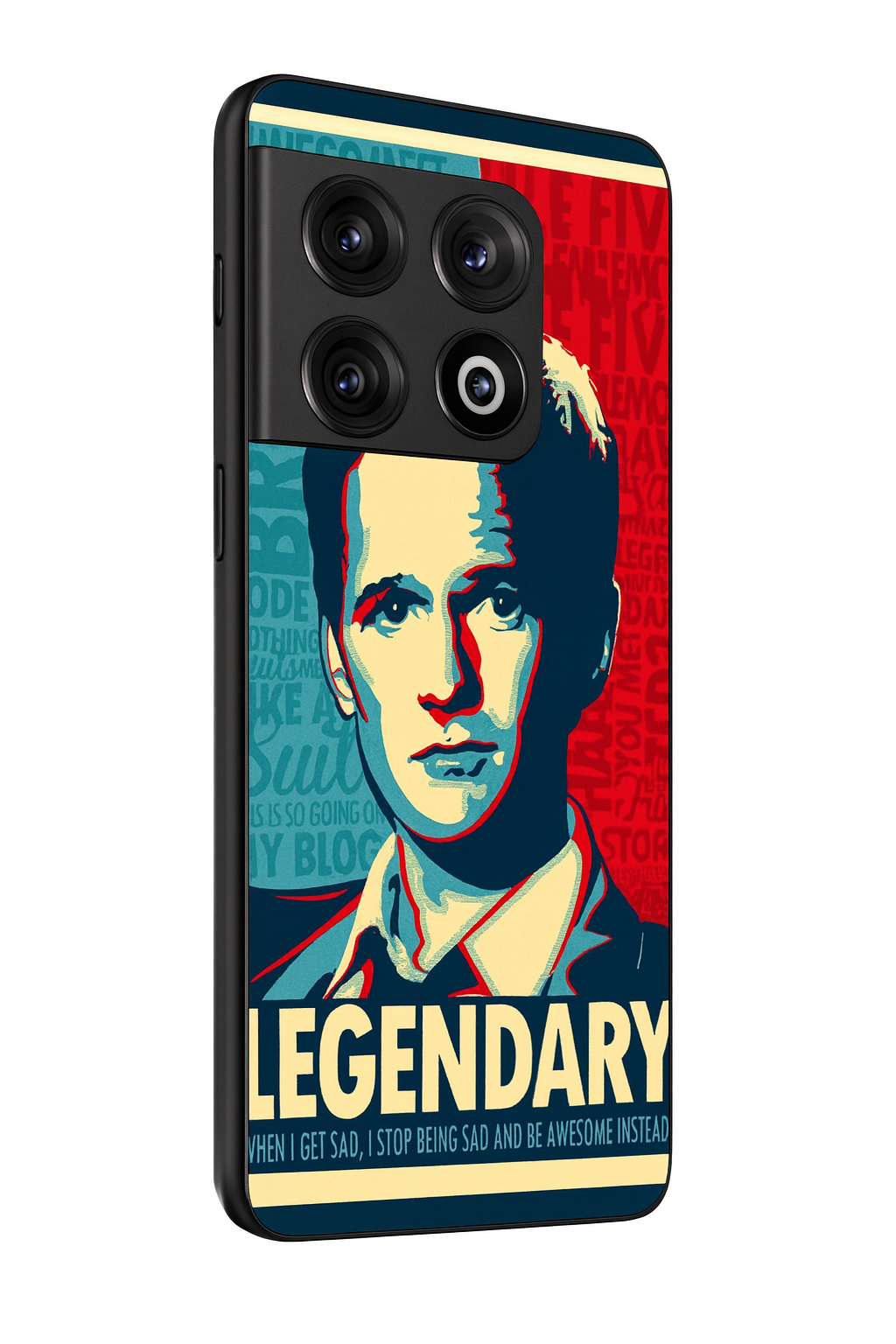 HIMYM The Legendary Glass Back Cover For One Plus 13, 12, 11, 10, Nord Series