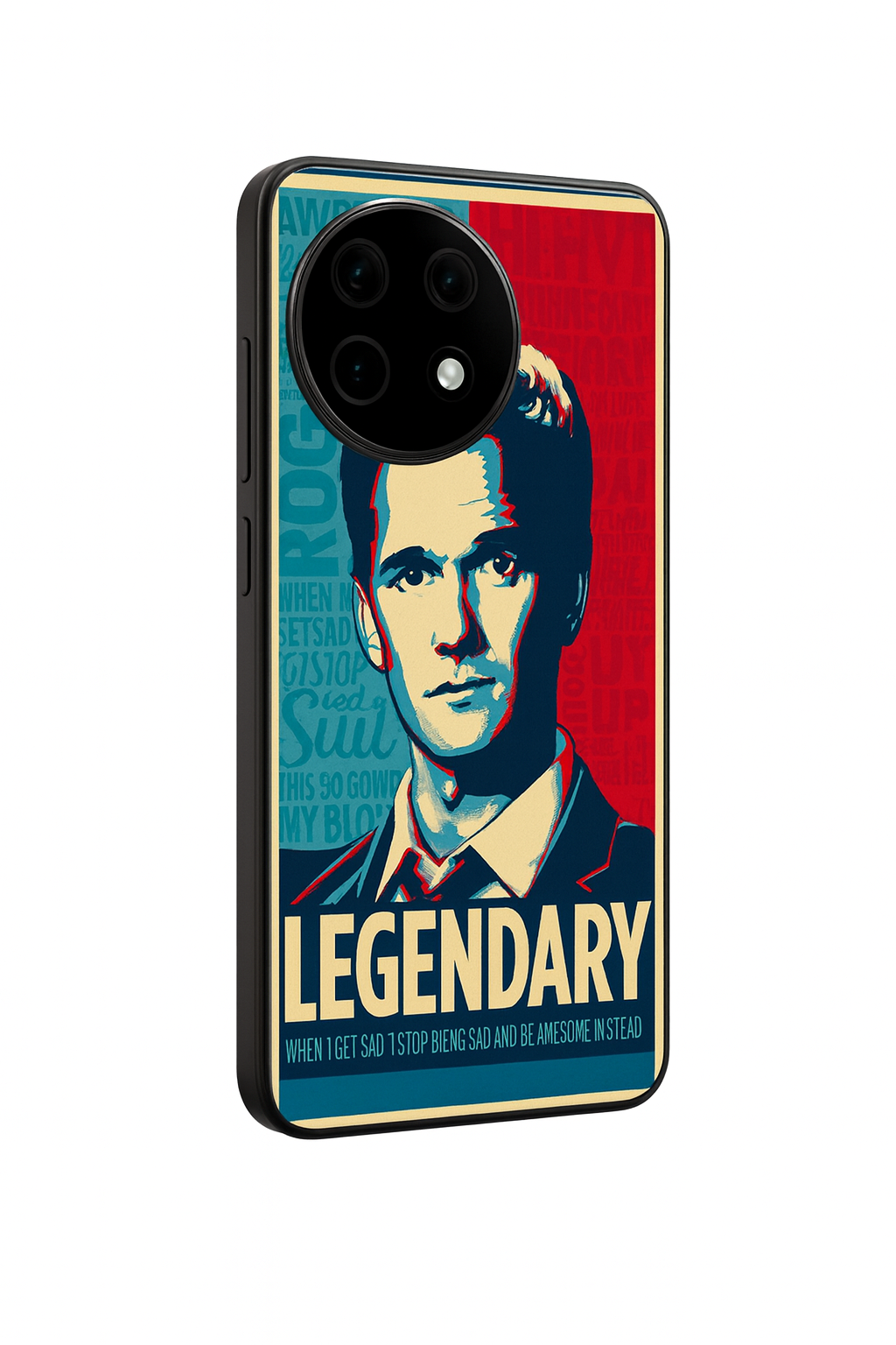 HIMYM The Legendary Glass Back Cover For One Plus 13, 12, 11, 10, Nord Series