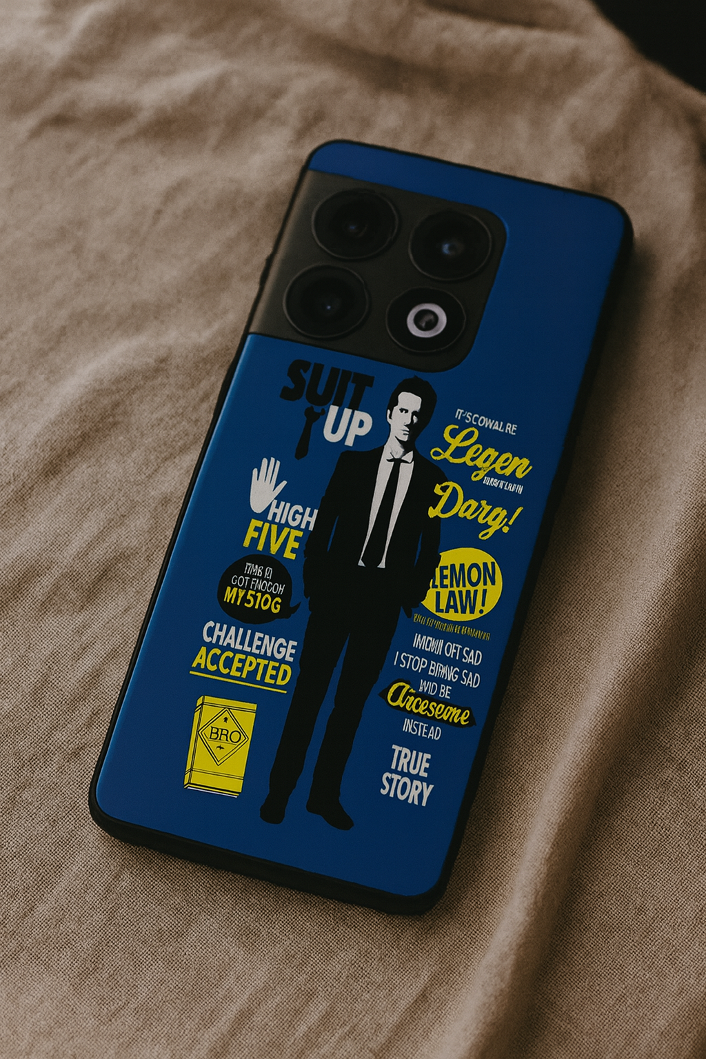 HIMYM Bro Code Glass Back Cover For One Plus 13, 12, 11, 10, Nord Series