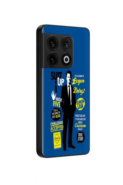 HIMYM Bro Code Glass Back Cover For One Plus 13, 12, 11, 10, Nord Series