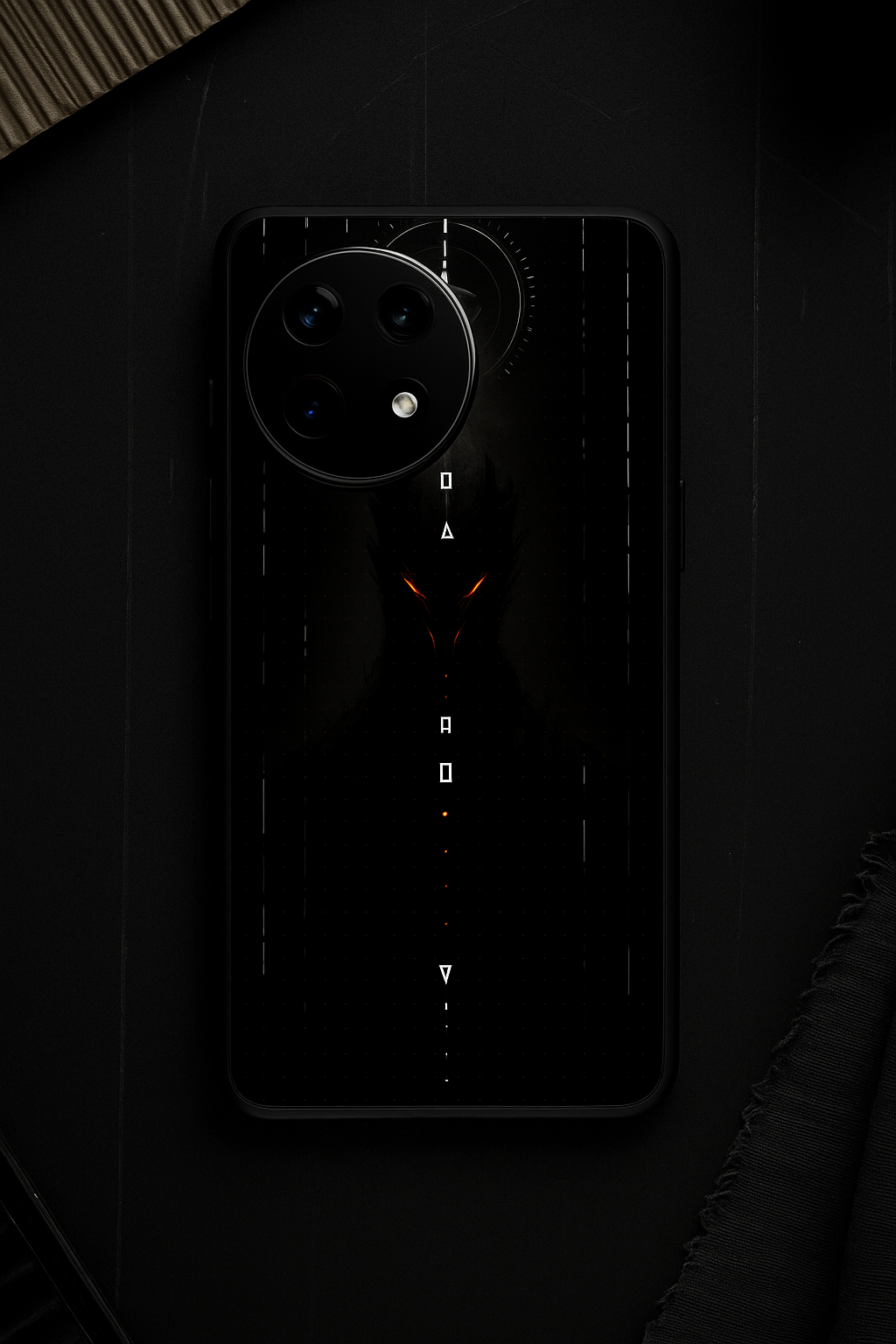 Oblivion Premium Glass Back Cover For One Plus 13, 12, 11, 10, Nord Series