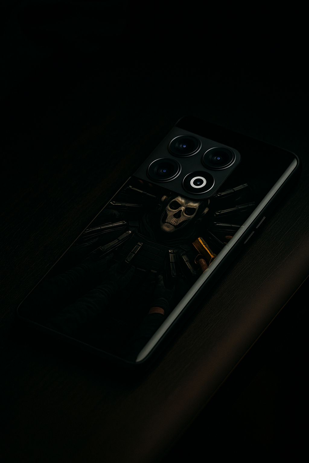 Bullet Crown Premium Glass Back Cover For One Plus 13, 12, 11, 10, Nord Series