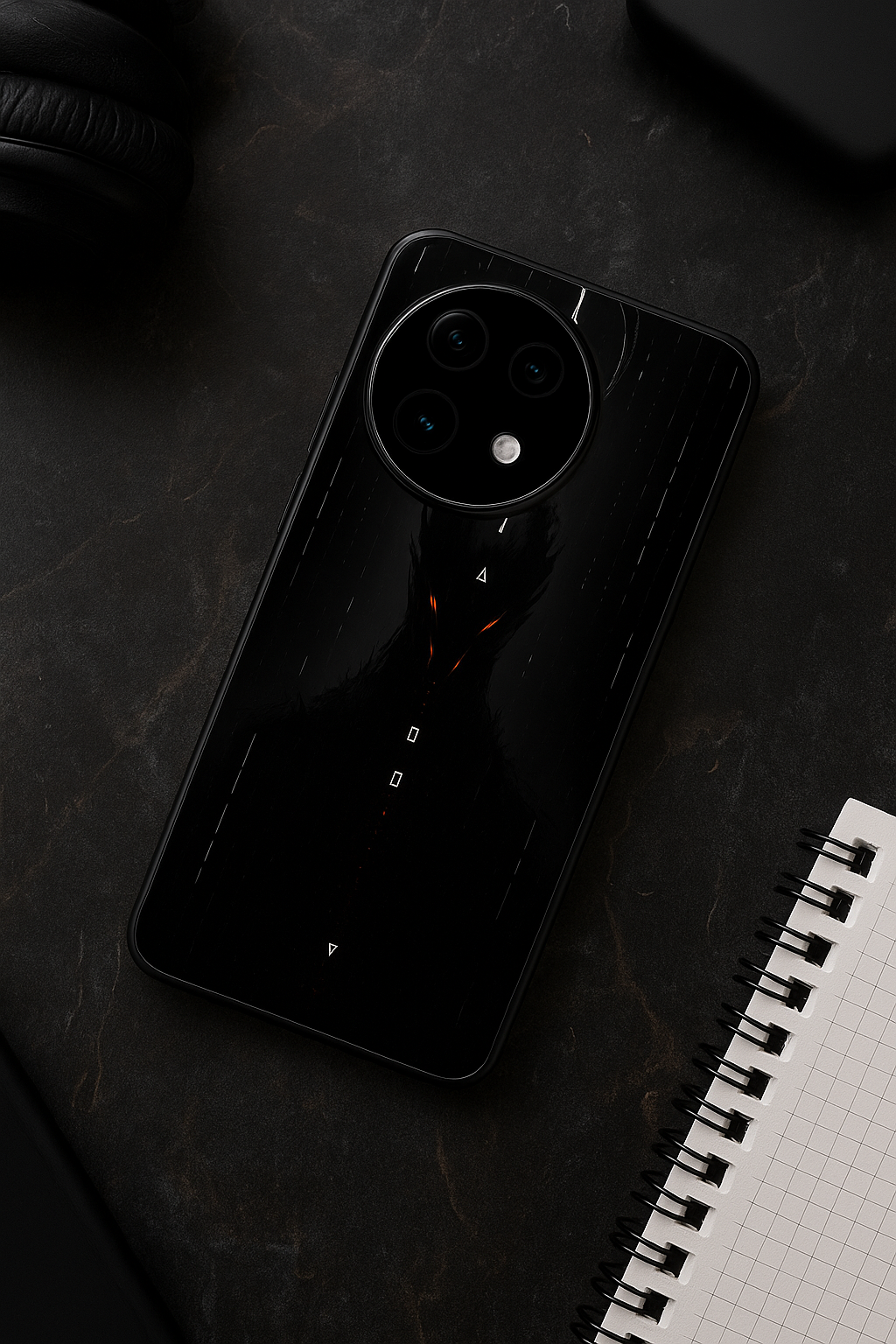 Oblivion Premium Glass Back Cover For One Plus 13, 12, 11, 10, Nord Series