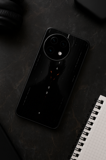 Oblivion Premium Glass Back Cover For One Plus 13, 12, 11, 10, Nord Series