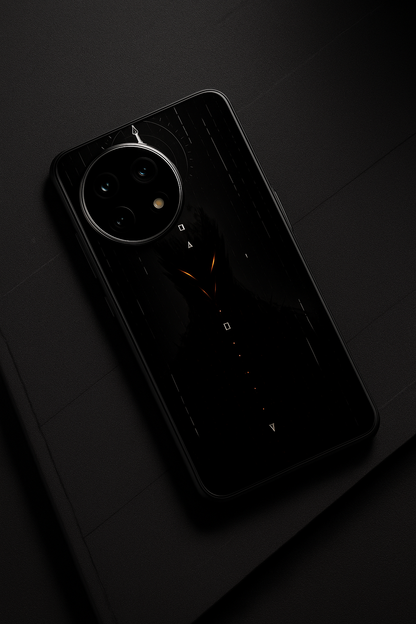 Oblivion Premium Glass Back Cover For One Plus 13, 12, 11, 10, Nord Series