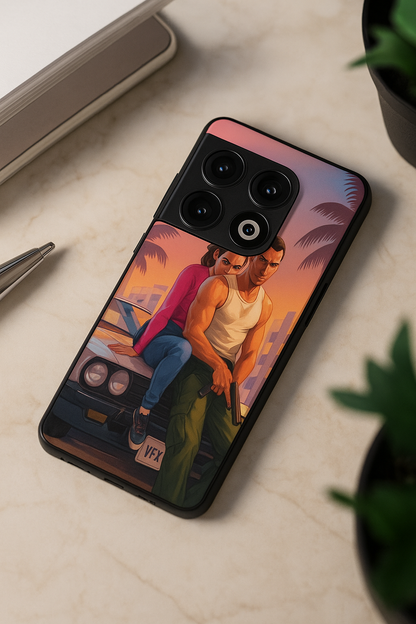 Heatwave Premium Glass Back Cover For One Plus 13, 12, 11, 10, Nord Series