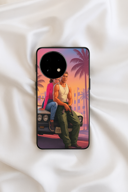 Heatwave Premium Glass Back Cover For One Plus 13, 12, 11, 10, Nord Series