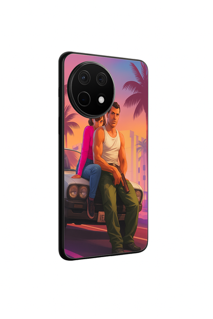 Heatwave Premium Glass Back Cover For One Plus 13, 12, 11, 10, Nord Series