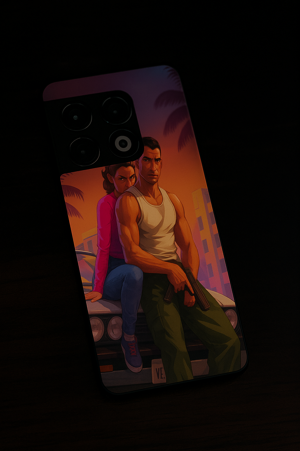 Heatwave Premium Glass Back Cover For One Plus 13, 12, 11, 10, Nord Series