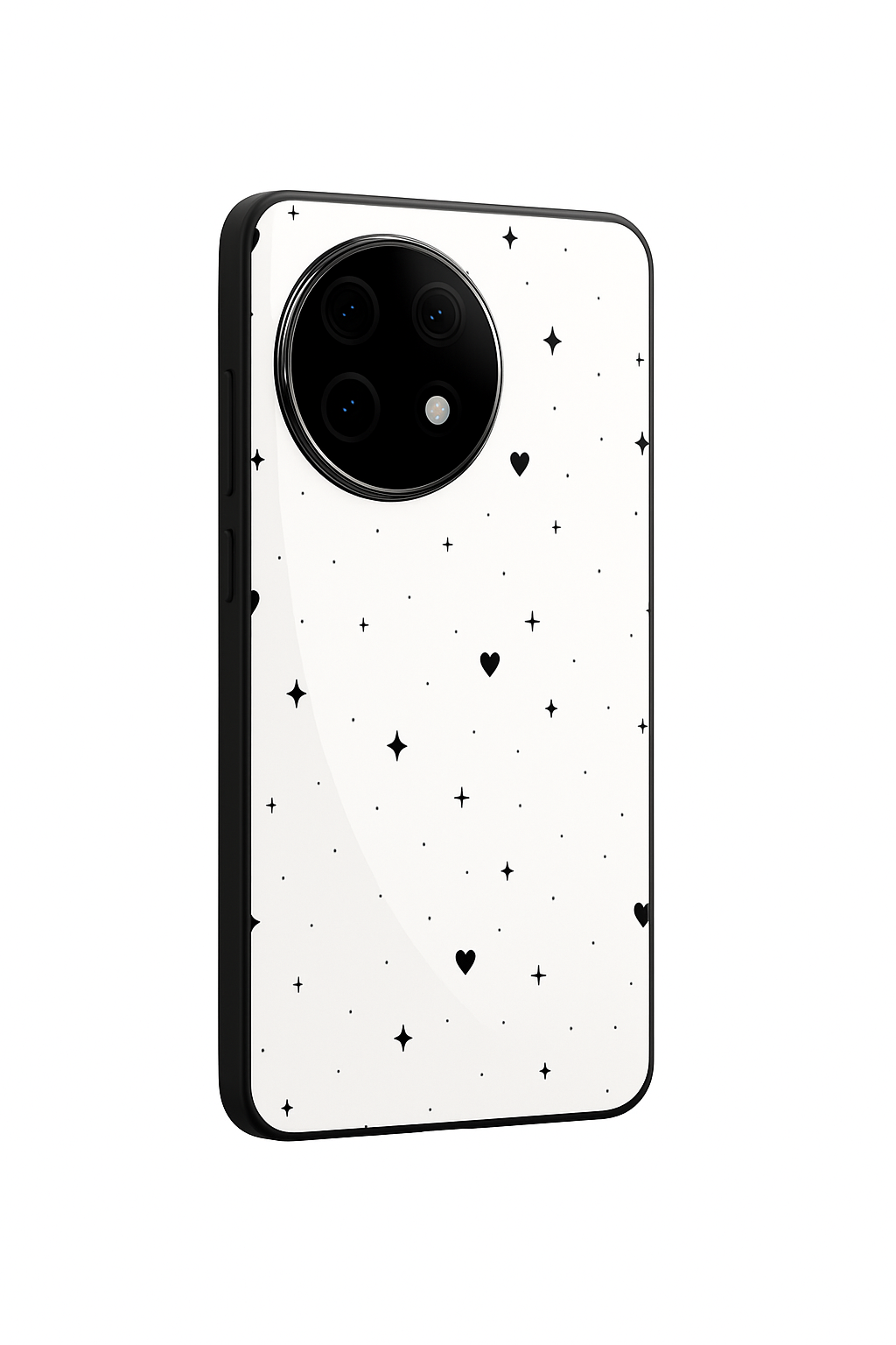 Minimal LOVE Premium Glass Back Cover For One Plus 13, 12, 11, 10, Nord Series