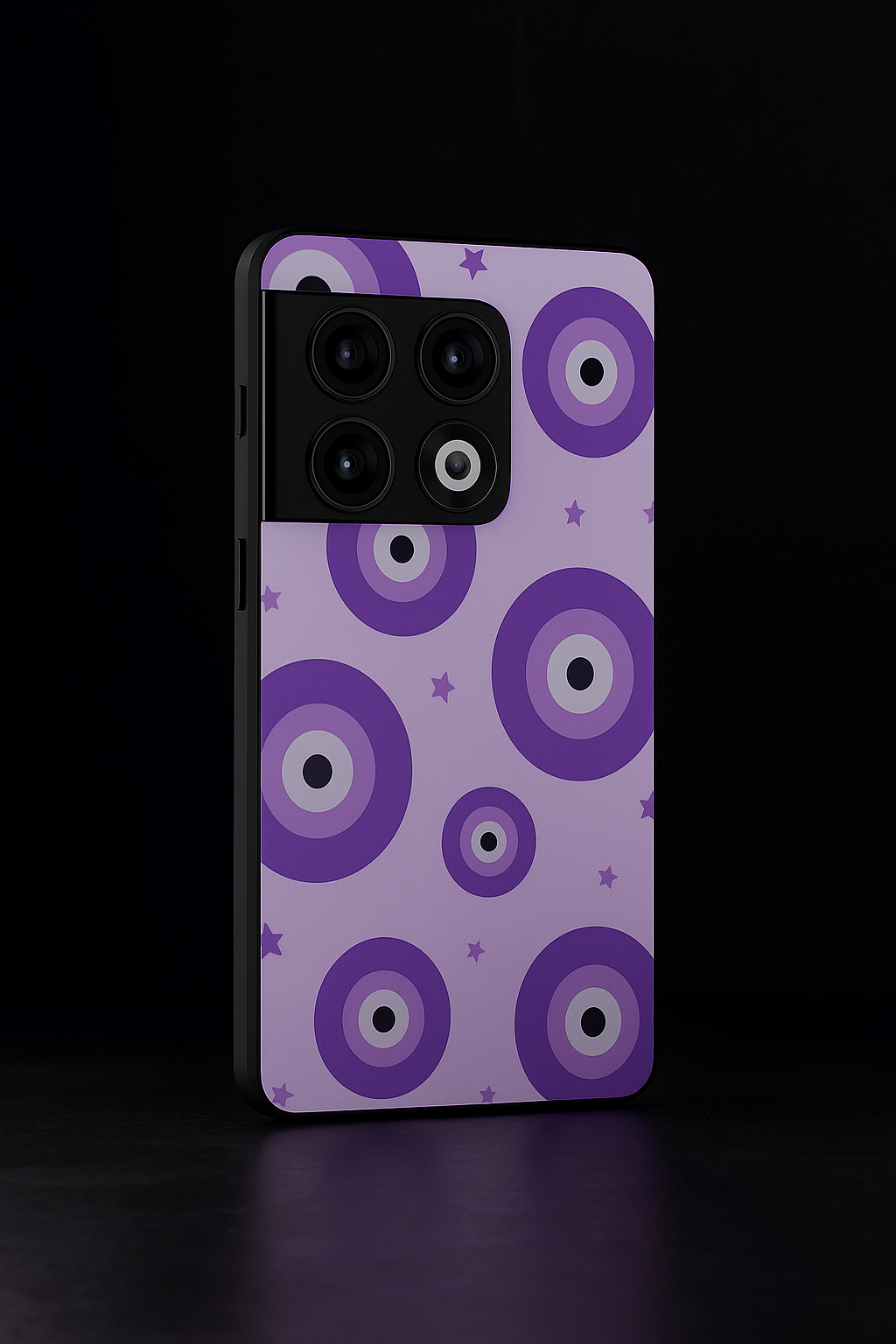 Lavender Aura Premium Glass Back Cover For One Plus 13, 12, 11, 10, Nord Series