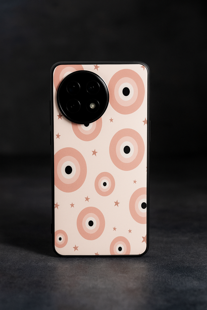 Dreamy Orbit Premium Glass Back Cover For One Plus 13, 12, 11, 10, Nord Series