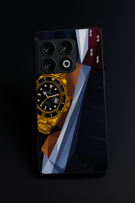 Golden Hour Premium Glass Back Cover For One Plus 13, 12, 11, 10, Nord Series