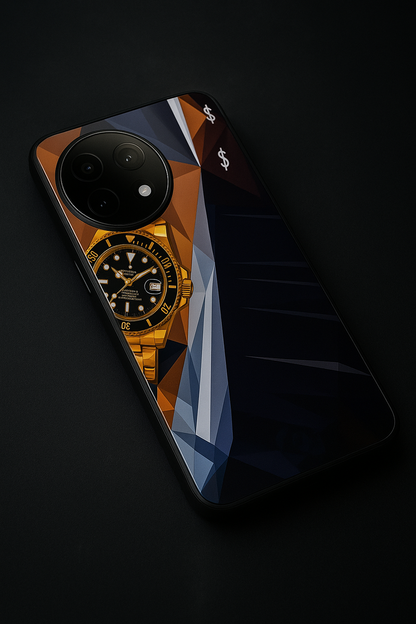 Golden Hour Premium Glass Back Cover For One Plus 13, 12, 11, 10, Nord Series