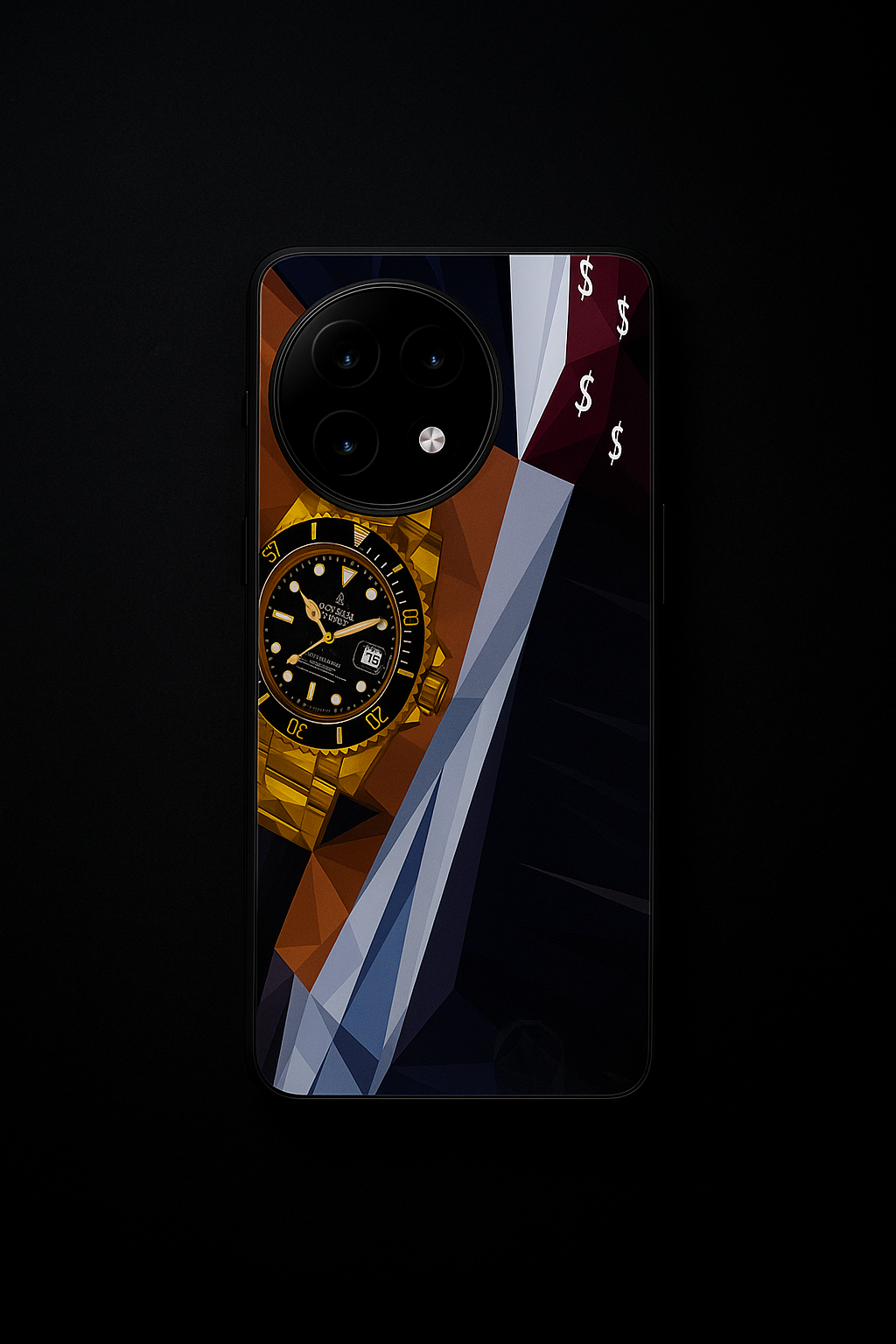 Golden Hour Premium Glass Back Cover For One Plus 13, 12, 11, 10, Nord Series