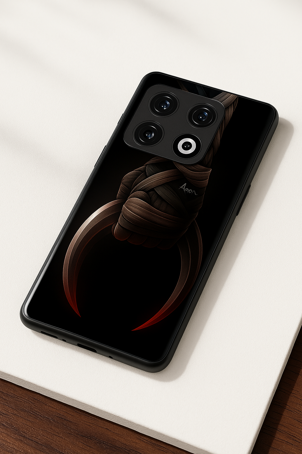 Shadowfang Premium Glass Back Cover For One Plus 13, 12, 11, 10, Nord Series