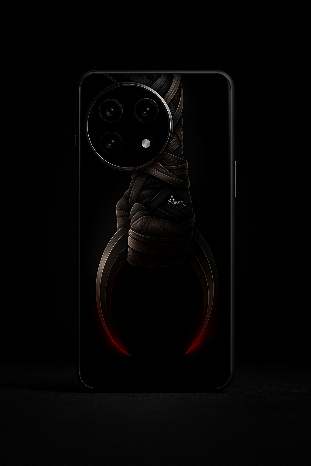 Shadowfang Premium Glass Back Cover For One Plus 13, 12, 11, 10, Nord Series