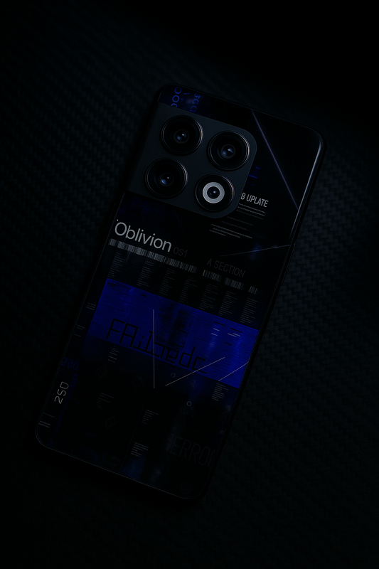 Hacker Premium Glass Back Cover For One Plus 13, 12, 11, 10, Nord Series