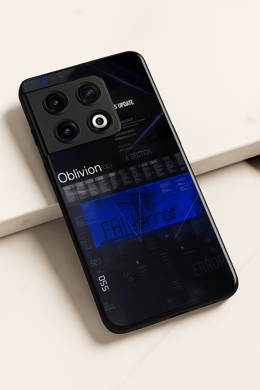 Hacker Premium Glass Back Cover For One Plus 13, 12, 11, 10, Nord Series