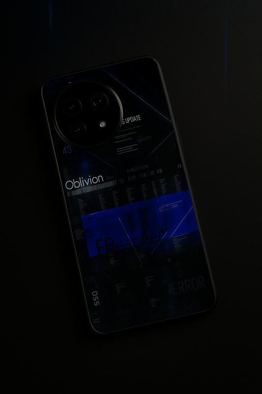 Hacker Premium Glass Back Cover For One Plus 13, 12, 11, 10, Nord Series