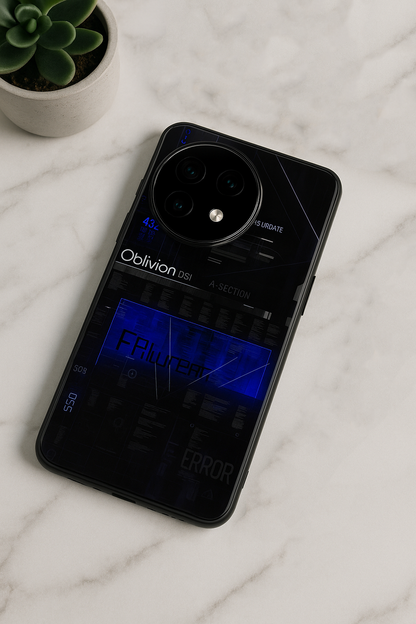 Hacker Premium Glass Back Cover For One Plus 13, 12, 11, 10, Nord Series