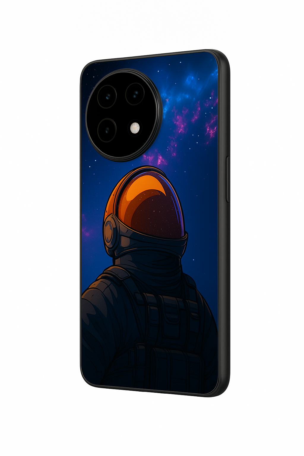 Stellar Void Premium Glass Back Cover For One Plus 13, 12, 11, 10, Nord Series