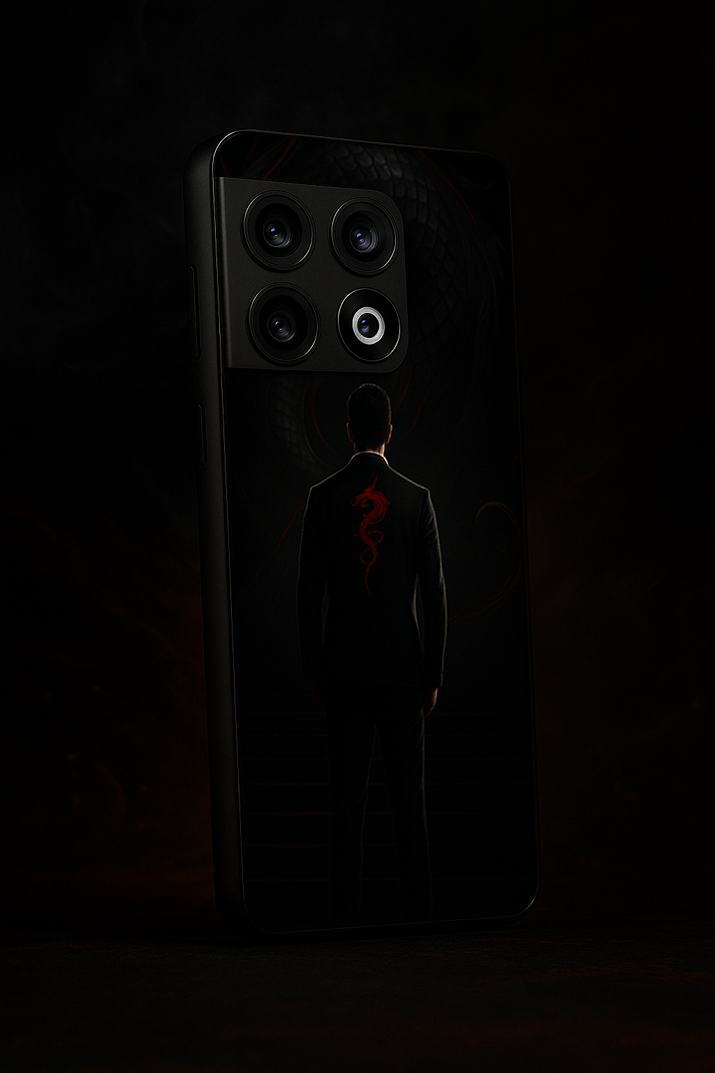 Venom Authority Premium Glass Back Cover For One Plus 13, 12, 11, 10, Nord Series