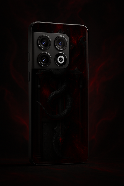 Drakonis Premium Glass Back Cover For One Plus 13, 12, 11, 10, Nord Series